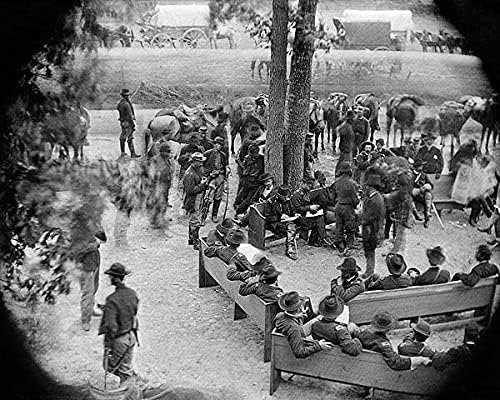 Általános Ulysses S. Grant Tanács polgárháború 11x14 Ezüst-Halogenid-Fotó Nyomtatás