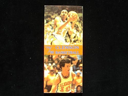 1979-80 Clemson Egyetem Kosárlabda Media Guide - EX+ - Főiskolai Programok