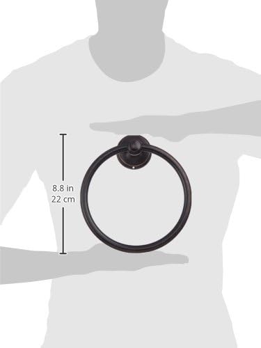 a hansgrohe -Törölköző Gyűrű Időtlen 7-es Klasszikus Jogosultja a Dörzsölte Bronz, 06095920