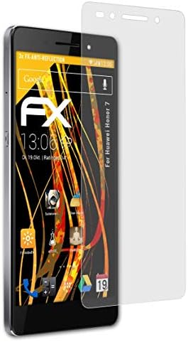 atFoliX képernyővédő fólia Kompatibilis Huawei Honor 7 Képernyő Védelem Film, Anti-Reflective, valamint Sokk-Elnyelő FX Védő