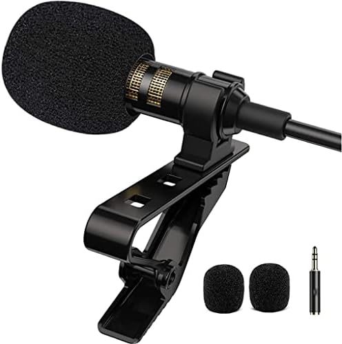 N/A Csiptetős Hajtóka Mikrofon, Többirányú Mikrofon, Könnyen Klip Rendszer Tökéletes Felvételi Interjú