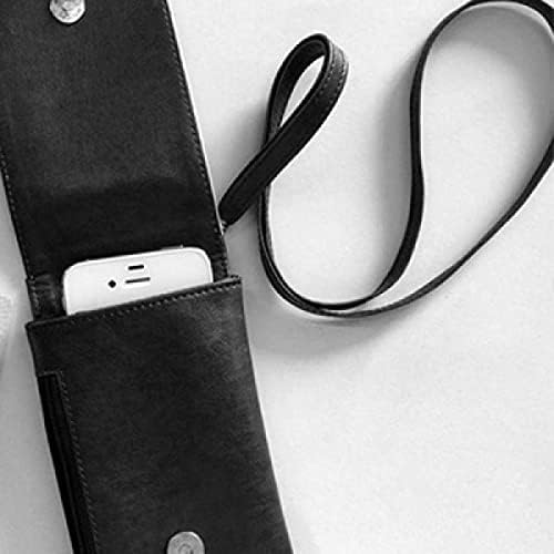 Az élet Szép Idézet, Art Deco Ajándék Divat Phone Wallet Pénztárca Lóg Mobil Tok Fekete Zseb