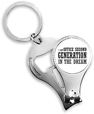 Office Második Generációs Köröm Zimankó Gyűrű Kulcstartó Sörnyitó Clipper