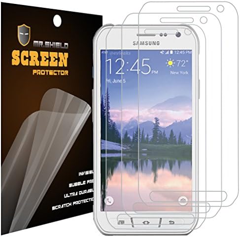 Mr Pajzs Célja A Samsung Galaxy S6 Aktív (Nem Alkalmas Galaxy S6) Prémium Világos, [HÁZIÁLLAT] Képernyő Védő [3 CSOMAG] Élettartam