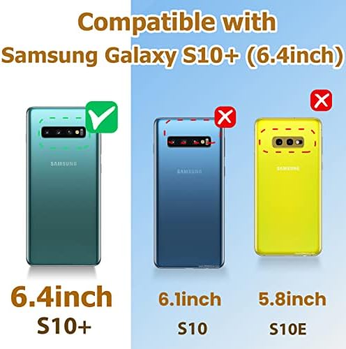 Loheckle Samsung Galaxy S10 Plusz Esetben a Nők, Tervező Tér Esetekben a Galaxy S10 Plusz a Gyűrű Tartót, illetve Kantár,