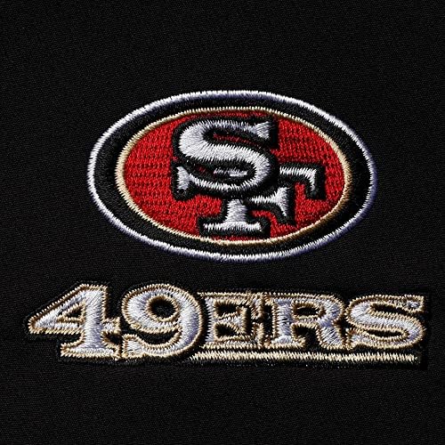 Dunbrooke Férfi Realtree Terepmintás/Fekete San Francisco 49ers Vadász Lágyhéjúteknős Teljes Zip jacket