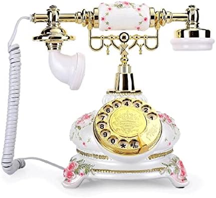 TREXD Telefon Forgó Lemez Antik Telefonok Telefon Retro Ország Vintage Stílus Készülék Vezetékes Telefon Antik Klasszikus