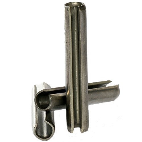 Bolt-Alap (1.5 mm) M1.5 x 14, Rozsdamentes Acél Lapos Tavaszi Feszültség Csapok Sellock Roll Csap DIN 1481-10 Csomag