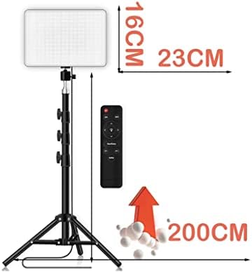 HOUKAI EU-Csatlakozó, LED 2700k-5700k Videó Töltse Lámpa Panel Fotózás Világítás háromlábú Állvány Hosszú Karját a Live Stream