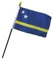 4x6 inch Curaçao asztal zászlót zászló