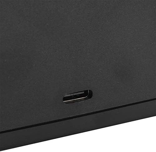 FUWE Joystick Töltő, 5V 550MA Kimenet, Fekete ABS Vezérlő, Töltő Állomás a PS5 Vezeték nélküli Kontroller