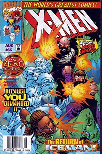 X-Men (2 Sorozat) 66 (Újságos) VF/NM ; Marvel képregény | Működés Zéró Tolerancia