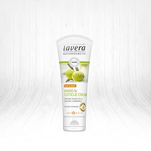 Lavera Lavera organikus olíva olaj, kamilla 2 az 1-ben érdekel kezét, kutikula krém 61947/107086, 2.5 oz, 2.5 Gramm