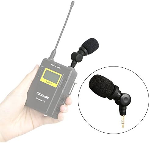 Saramonic XM1 3,5 mm TRS Többirányú Mikrofon DSLR Kamerák, Plug and Play Mikrofon Videokamera