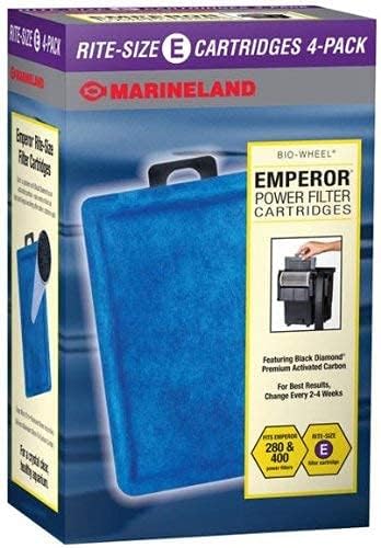 Marineland Császár Hatalma BIO-Kerék Szűrő Csere szűrőbetétek Méret E, 4 - Pack