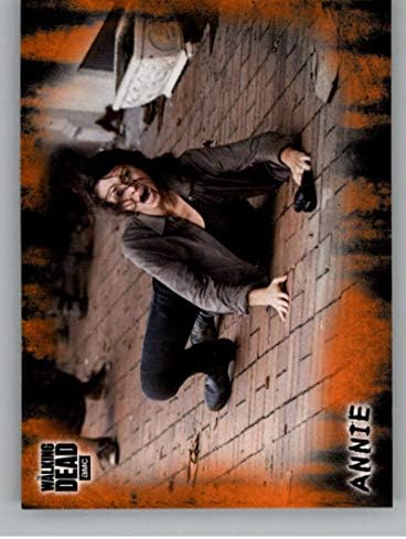 2018 Topps Walking Dead Vadász a Vadászható Narancs 92 Annie Trading Card