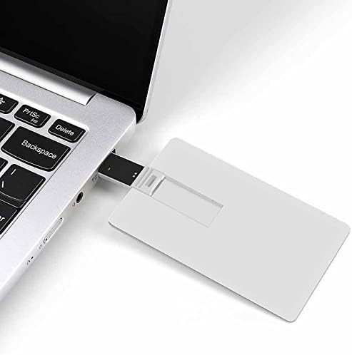 Színes Lovak Hitelkártya USB Flash Személyre szabott Memory Stick Kulcsot Tároló Meghajtó 64G