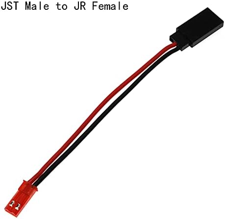 Maxmoral 2 Pár 10cm JST Csatlakozó JR Csatlakozó Férfi, mind a Női Kábel Szervo Adapter Kábel, JST Csatlakozó JR Csatlakozó