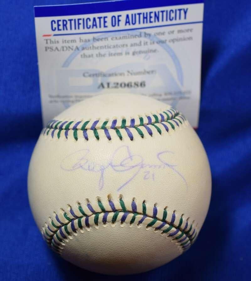 Roger Clemens PSA DNS-Coa Autogramot 1998 All Star Játék Dedikált Baseball - Dedikált Baseball
