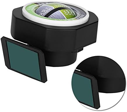 Autó Inclinometer Szinten,Kerti Automata Mini Kompakt Labdát Iránytű Világító LED Autó Iránytű Szögben Lejtő Méter Balancer