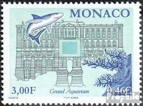 Monaco 2520 (Teljes.Kérdés.) 2000 Ozeanographisches Múzeum (Bélyeget Gyűjtő) Víz Állatok