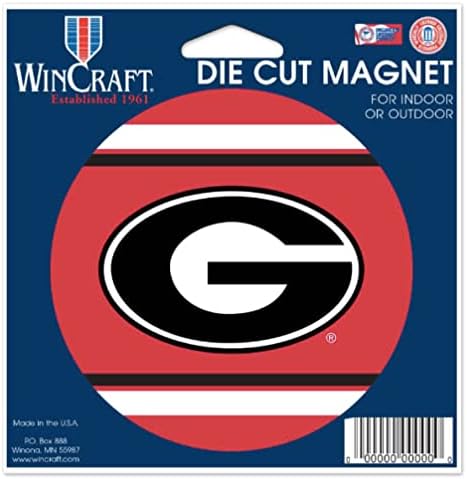Wincraft Georgia Bulldogs NCAA Precíziós Vágás Mágnes