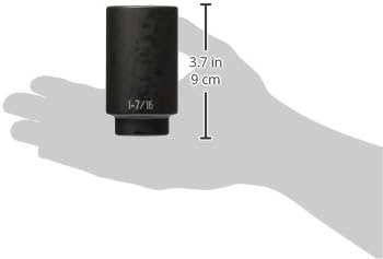 Szürke Pneumatikus (2046R) 1/2 x Meghajtó 1-7/16 Standard Aljzat