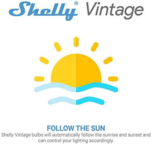 Shelly Izzó ST21, Okos Szabályozható, WiFi képes, retro Design, Hatékony Izzó, Kompatibilis az Android, iOS, Alexa, a Google