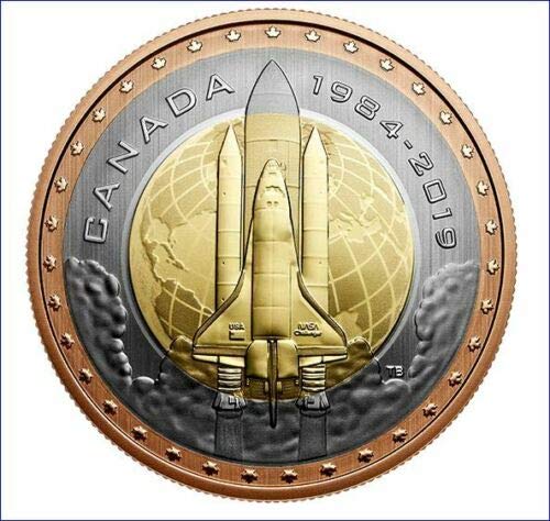 2019 CA Kanada RCM TRI-METAL ELSŐ KANADAI SPACE ELSŐ Kiadások APOLLO CÍMKE 25c SP70 NGC