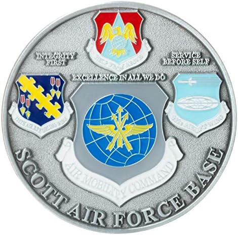 Egyesült Államok légiereje USAF Scott Air Force Base Illinois-i Lincoln Levegő Mobilitás Parancs Kihívás Érme