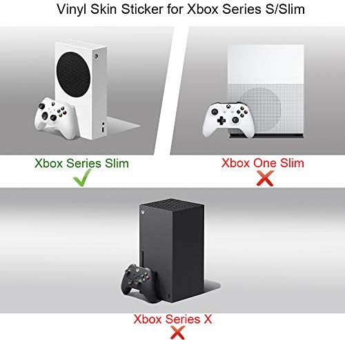 Vanknight Xbox Sorozat X Konzol Irányítók Bőr Matricák Matricák Wrap Vinil Xbox Sorozat X Konzol Idegen