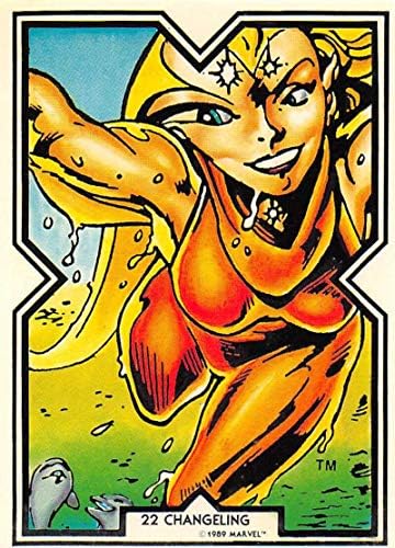 1989 Képekhez Excalibur NonSport 22 Alakváltó Hivatalos Marvel Trading Card