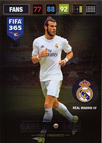 Panini FIFA 365 Adrenalyn XL 2017 Gareth Bale Rajongók Kedvenc Trading Card