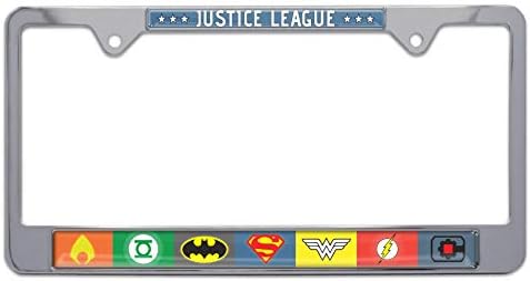 Justice League Fém Rendszámtábla Keret