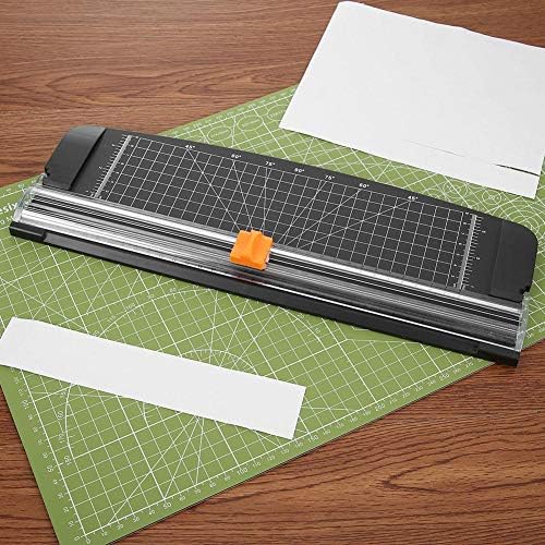 VKTECH Hordozható Mini A4-es Precíziós Papír Trimmerek DIY Scrapbook Fotó Vágó Vágó Mat Eszközök