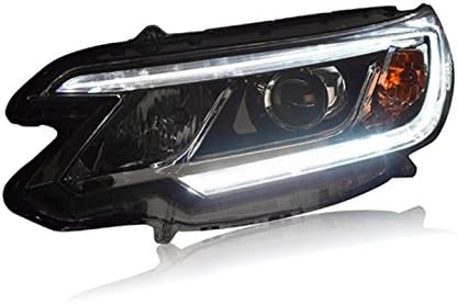 GOWE Autó Stílus Honda CRV fényszórók 2015 fejét, lámpa, DRL LED elülső lámpa Bi-Xenon Lencse xenon HID színhőmérséklet:5000k;Teljesítmény:35w
