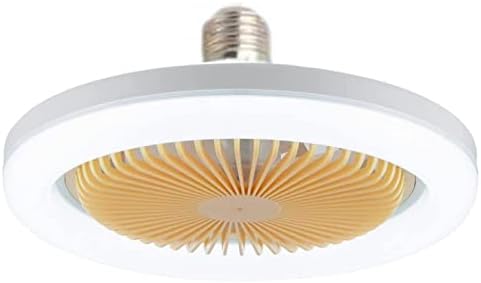 Mllkcao Mennyezeti Ventilátor, Lámpa E27 Kapcsoló Állítható Modern Mennyezeti Ventilátor Három Sebesség Szabályozható Medál