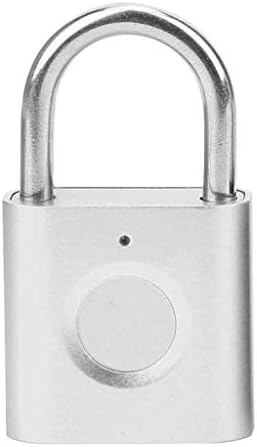 WODMB Elektronikus Zár Intelligens Zár Mini Smart Ujjlenyomat-Lakat USB Újratölthető Biztonsági Zár Hátizsák, Bőrönd Szekrény
