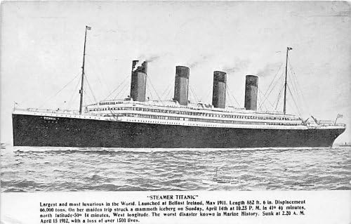 Titanic Hajó Képeslap, Képeslapok