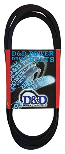 D&D PowerDrive 17X745 Metrikus Normál Csere Öv, B/5L, 1 -Zenekar, 30 Hossz, Gumi