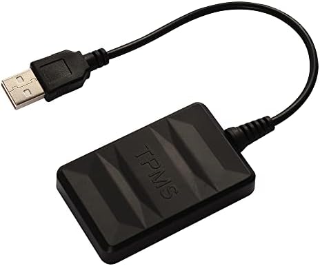 Strpump Autó Jármű USB TPMS Abroncs Nyomás Érzékelő Vevő Android Autó Sztereó Rádió 4 Érzékelők Külső 5V Típus Vezeték nélküli
