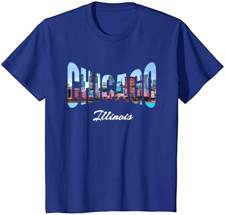 A Chicagói Illinois-I Ajándéktárgyak T-Shirt