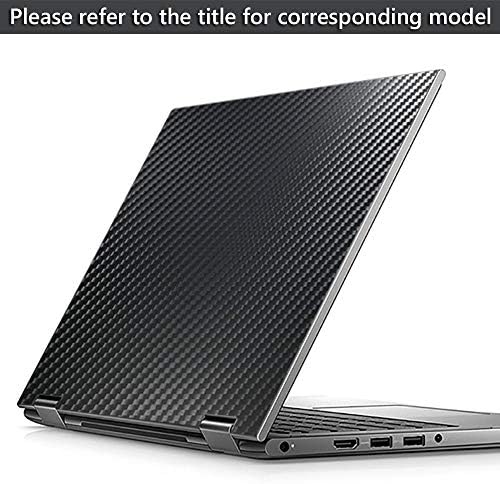 Puccy 2 Csomag Vissza Védő Fólia, kompatibilis a Lenovo Yoga 5G 14 Laptop Fekete Szénszálas Őr Borító Bőr （ Nem Edzett Üveg