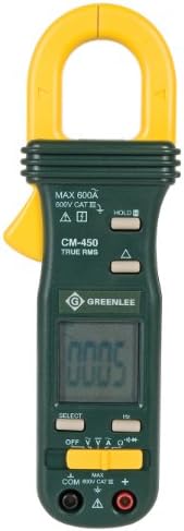 Greenlee - Clampmeter,True Rms Ac, Elektronikus Vizsgálati Eszközök (CM-450), Zöldek